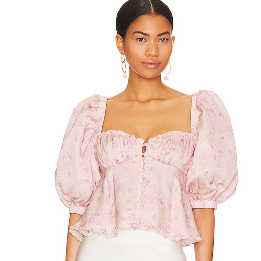 For Love And Lemons Rhonda Blouse